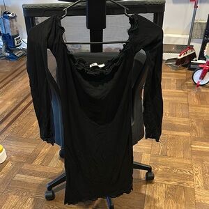 Black Long Sleeve Dress